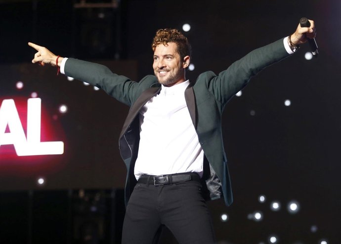 David Bisbal en el concierto solidario de Cadena 100./ Europa Press