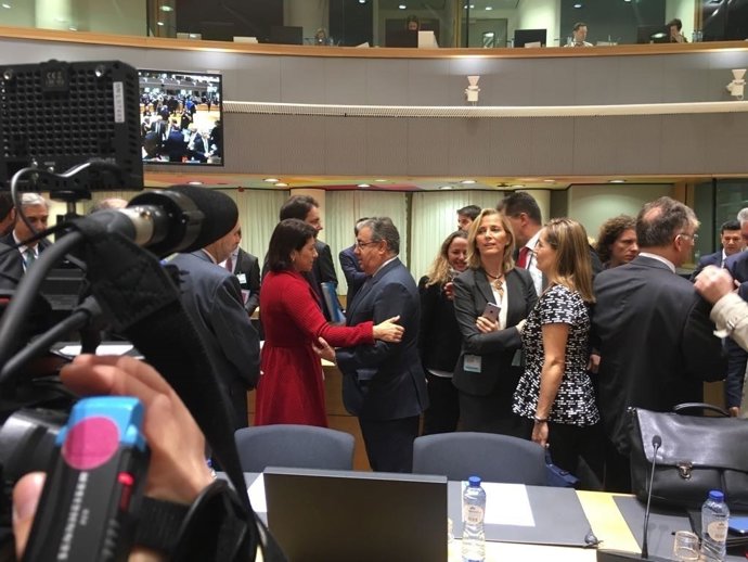 Zoido arriba a Brussel·les a la reunió del Consell de Ministres