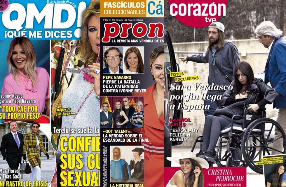 Portadas de las revistas