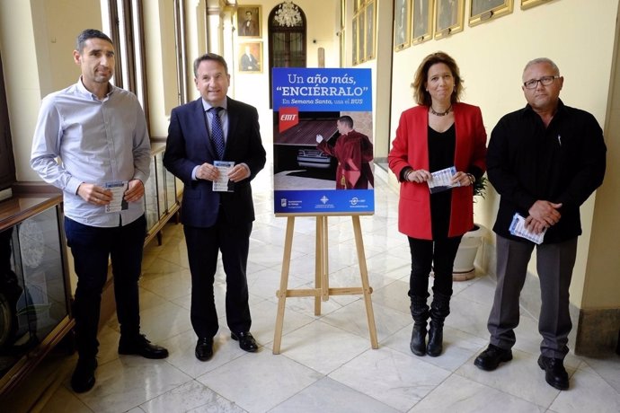 Presentación del Servicio de la EMT para Semana Santa. Elvira Maeso 