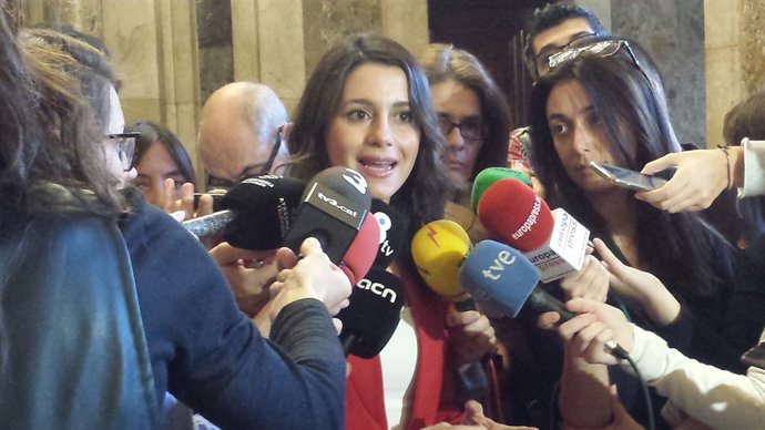 La líder de Cs a Catalunya,  Inés Arrimadas