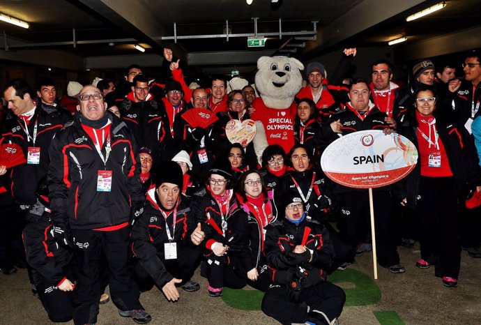 Delegación de España en los JJMM de Austria de Invierno de Special Olympics