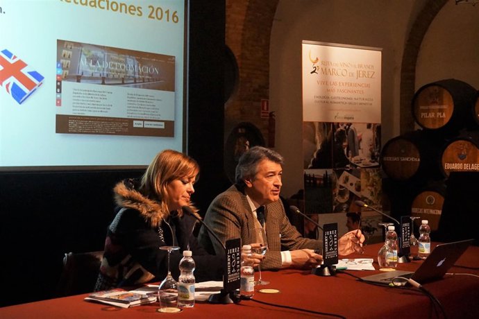 César Saldaña, reelegido presidente de la Ruta del Vino y el Brandy de Jerez