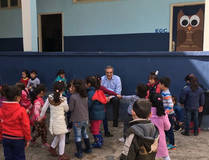 Visita ProFuturo als camps de refiguados de l'el Líban