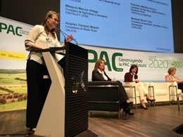 Meritxell Serret en la jornada 'Construint la PAC del futur'