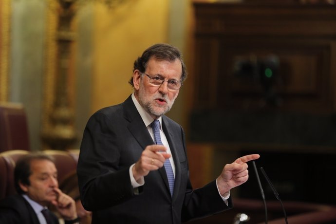Rajoy en el debate en el Congreso sobre el Consejo Europeo