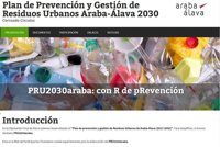 Diputación invita a los alaveses a hacer sus aportaciones al nuevo Plan de Prevención de Residuos 