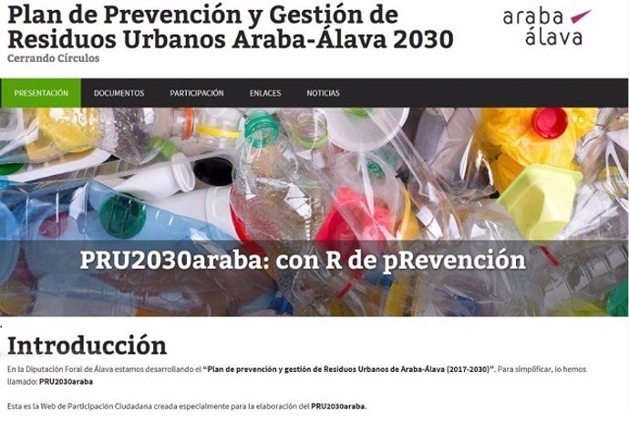 Aportaciones al nuevo Plan de Prevención de Residuos 