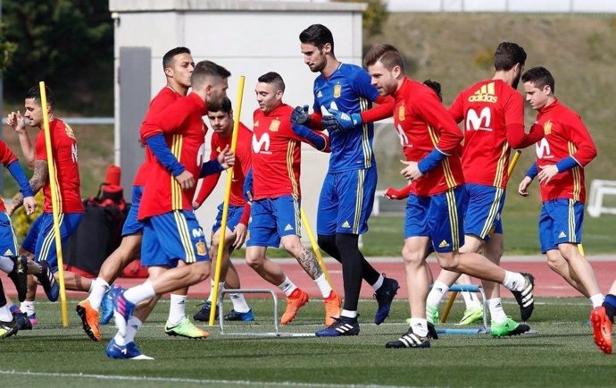 Asier Illarramendi durante el entrenamiento