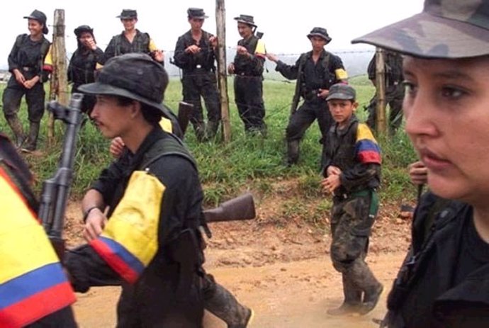 Menores de edad en las FARC