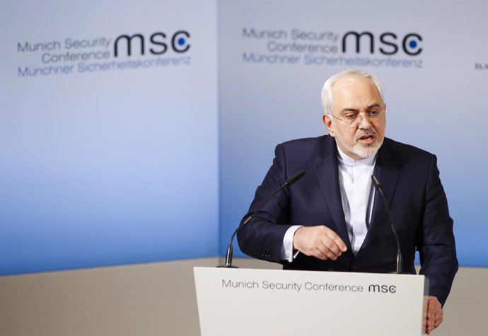 Mohammad Javad Zarif en la Conferencia de Seguridad de Múnich