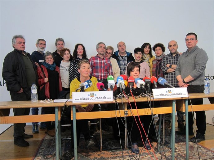 Madres y padres de los acusados por la agresión de Alsasua               