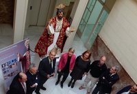 La imagen restaurada de Santiago Apóstol de los californios, en el Muram de Cartagena los días previos a Semana Santa