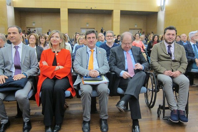 Valladolid. Ramírez junto a Herrera en la jornada                           