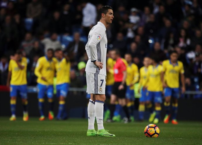 Cristiano Ronaldo tras empatar con Las Palmas