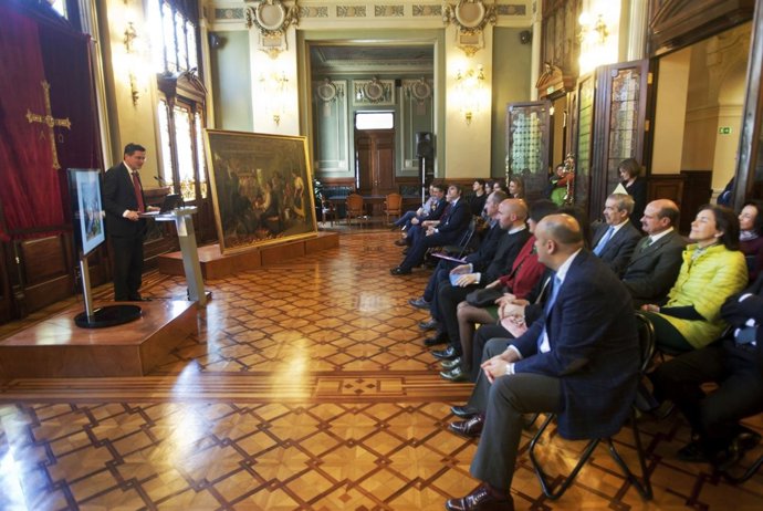 Presentación cuadro Lagar de Moré