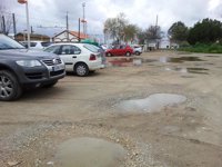 Campaña del alcalde de Tocina en las redes sociales para exigir el arreglo del parking de la estación de tren