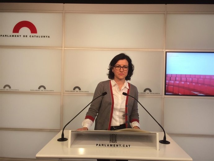 La portaveu del PSC en el Parlament, Eva Granados