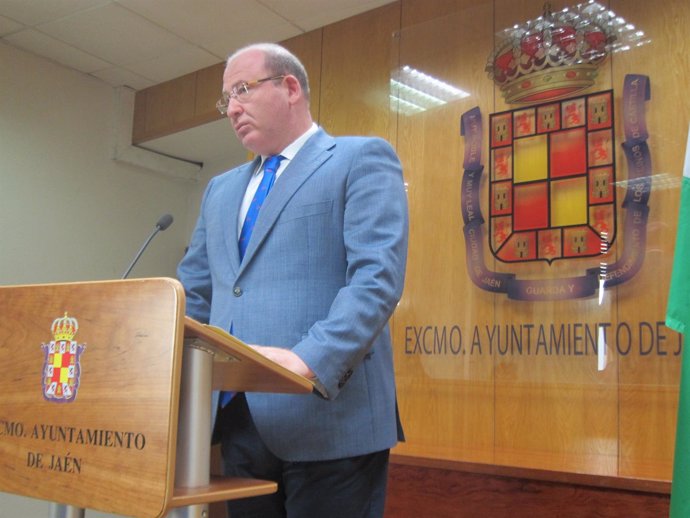 Imagen de archivo del alcalde de Jaén, Javier Márquez                          