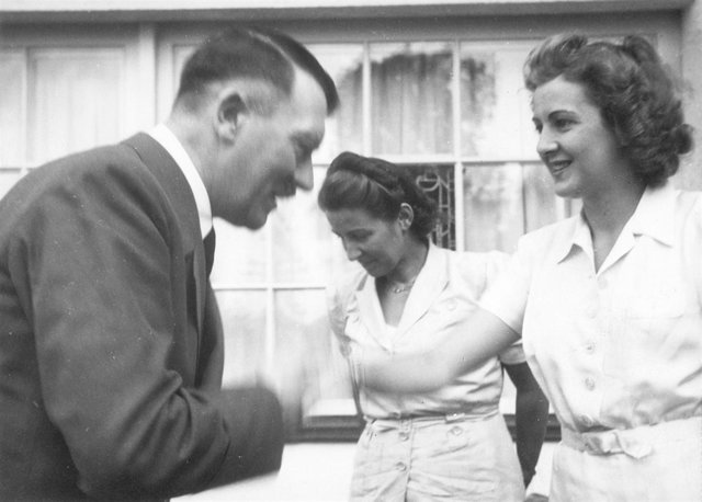 Eva Broun y Hitler