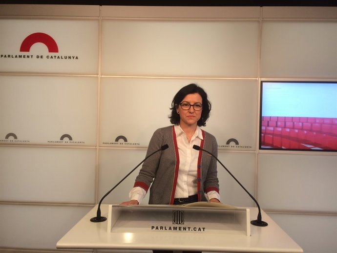 La portaveu del PSC en el Parlament, Eva Granados