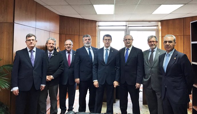 Reunión entre Núñez Feijóo y la OMC