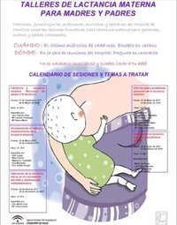 Sanitarios del Hospital de Montilla (Córdoba) divulgan mediante talleres los beneficios de la leche materna