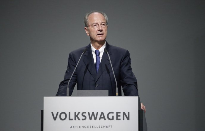 Hans Dieter Pötsch, presidente del consejo de vigilancia de Volkswagen