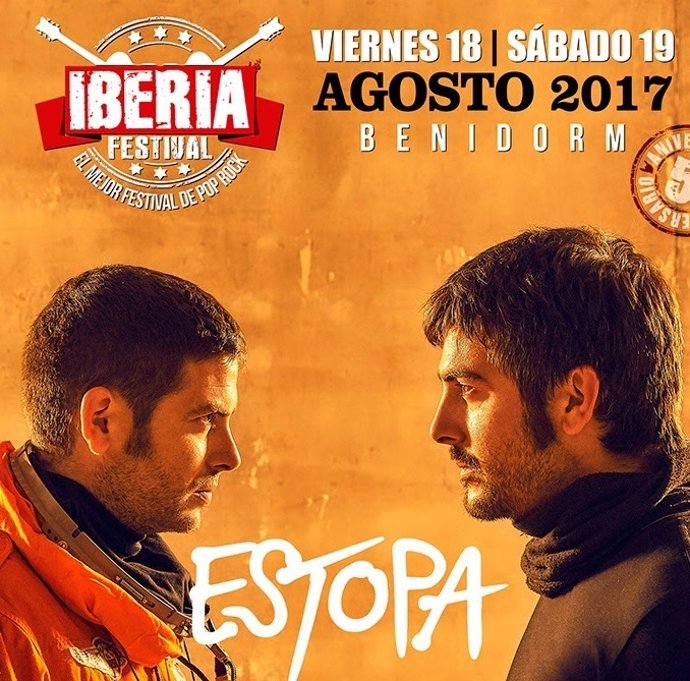 Estopa se suma al Iberia Festival de Benidorm
