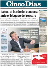 Las portadas de los periódicos económicos de hoy, miércoles 29 de marzo