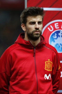 El jugador del Barcelona y de la selección española Gerard Piqué