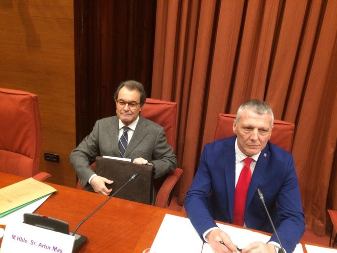L'expte.Artur Mas i Jean Castel (Cs)
