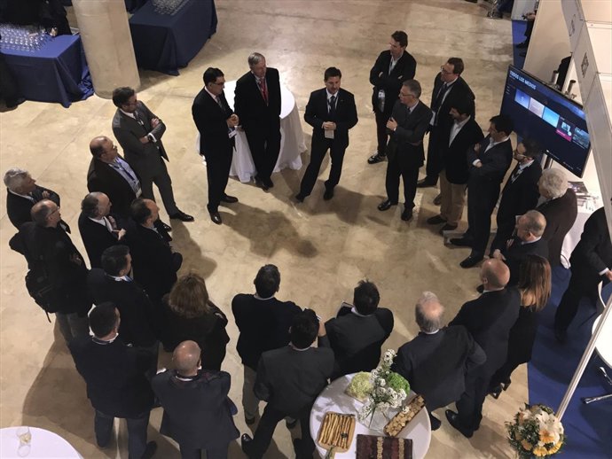 Business Drink con el pte.Del Puerto de Tarragona Josep Andreu