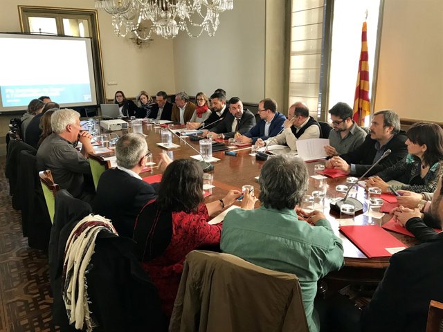 Signatura del Pla estratègic de suport a l'audiovisual català