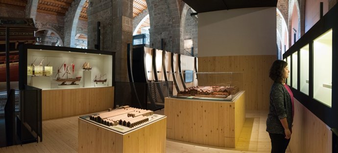 Exposició 'Drassanes i Galeres' en el Museu Marítim