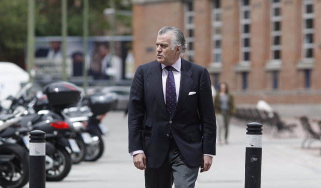 Luis Bárcenas acude a los juzgados de Plaza de Castilla