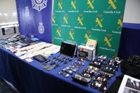 Desarticulada una organización criminal dedicada al hurto en domicilios en varias comunidades