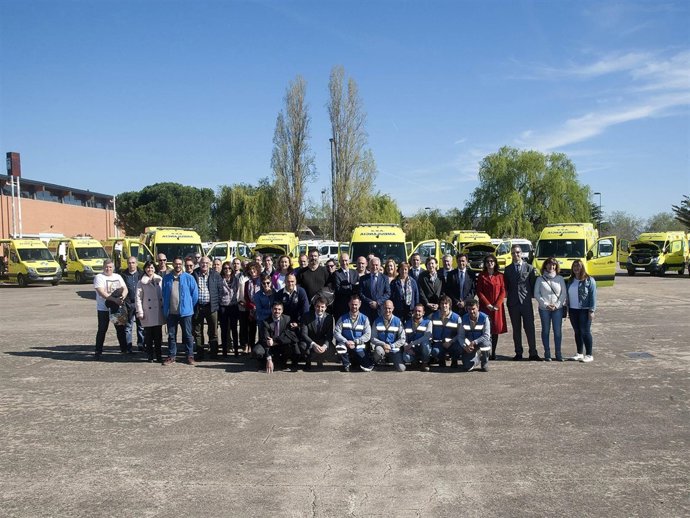 Ceniceros en renovación transporte sanitario