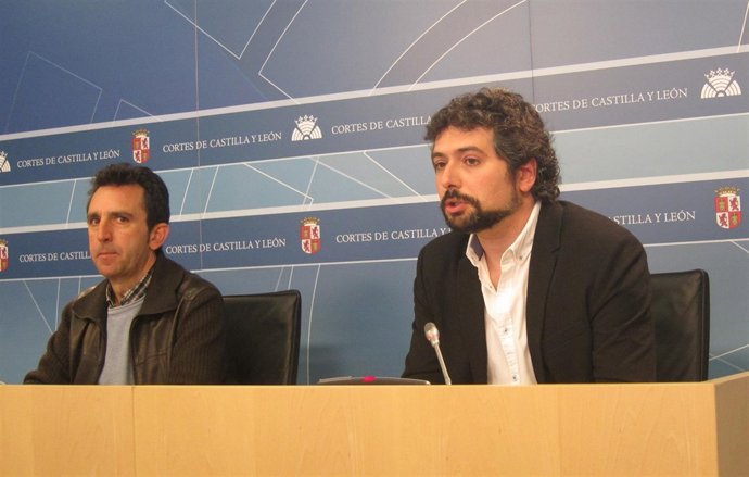 Valladolid. Rueda de Prensa de José Sarrión sobre las cajas             