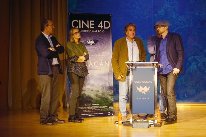 Inauguración del cine 4D en el Oceanogràfic
