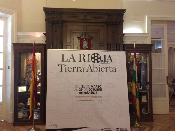 Cartel La Rioja Tierra Abierta