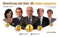 Del Pino, Isla, Galán y Botín, los directivos mejor pagados del Ibex en 2016