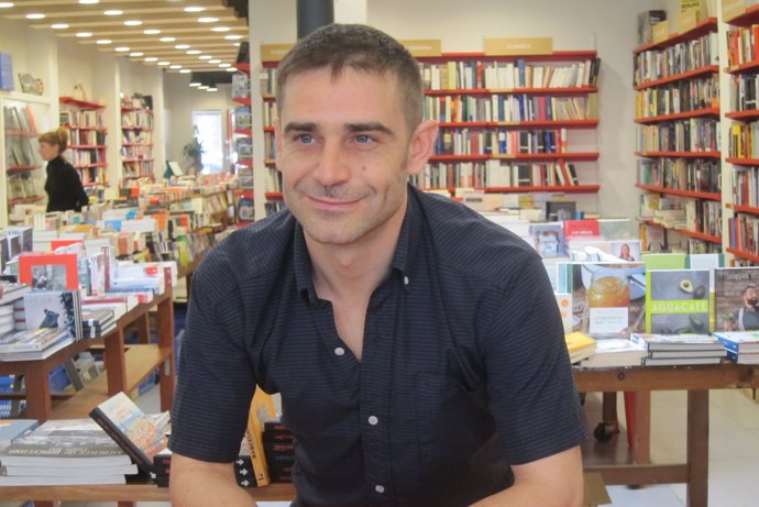 L'escriptor Jordi Amor (Premi Documenta 2016)
