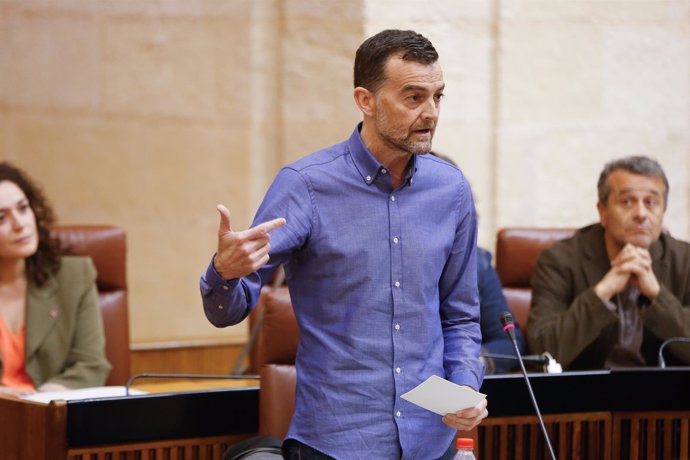 Antonio Maíllo, hoy ante el Pleno del Parlamento