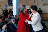 La Reina Letizia entrega en Soria el premio social de la Fundación Princesa de Girona a Miriam Reyes