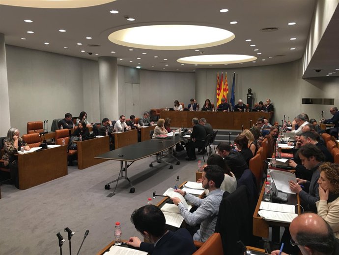 Pleno de la Diputación de Barcelona