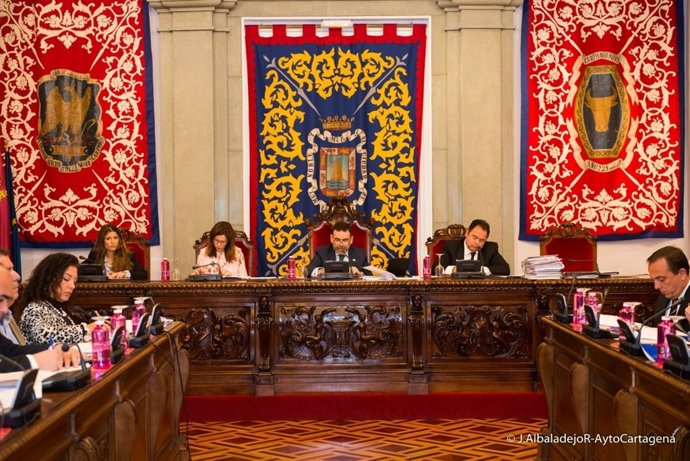 Pleno del Ayuntamiento de Cartagena