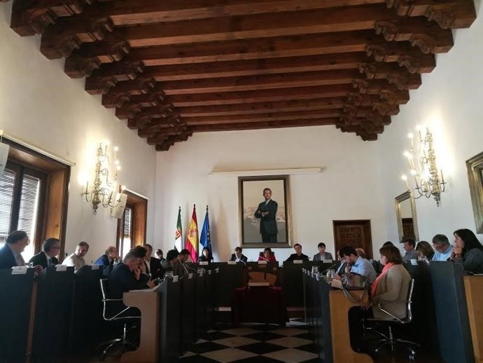 Pleno de la Diputación de Cáceres