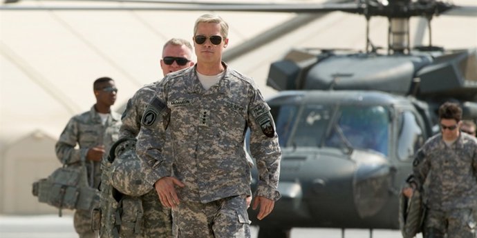 Brad Pitt en Máquina de Guerra