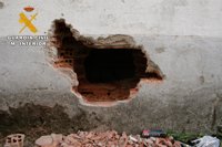 La Guardia Civil de Ávila desarticula una banda criminal dedicada a robar por el procedimiento del butrón